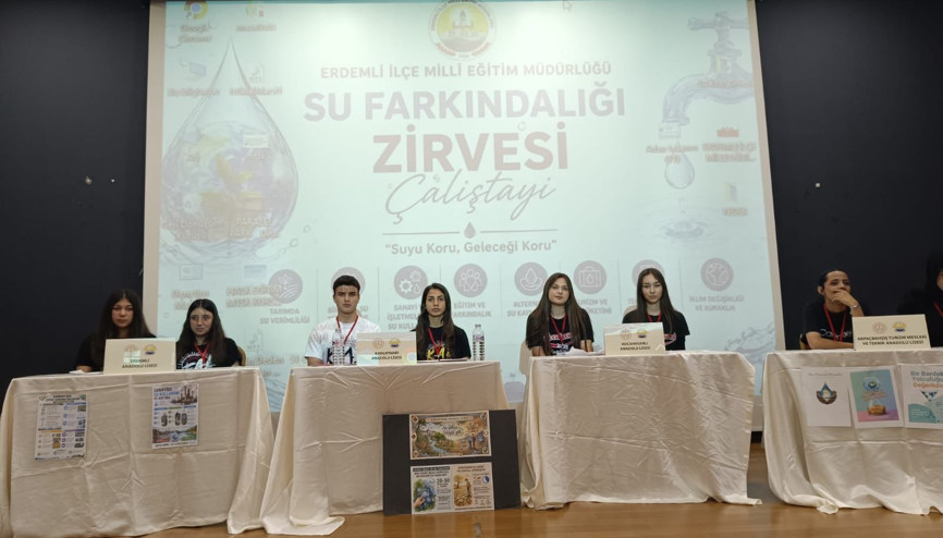 Erdemlide Su Farkındalığı Zirvesi Çalıştayı