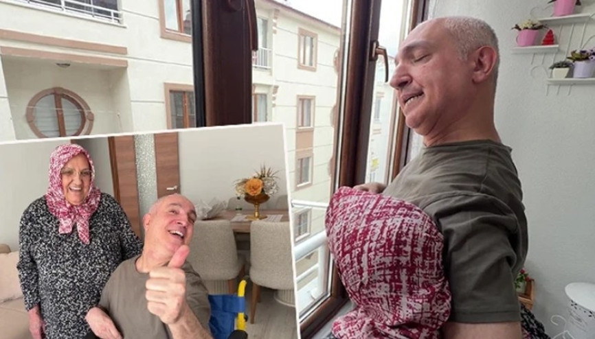 78 yaşındaki annenin hayali gerçek oldu; hediye edilen evde bakımını üstlendiği oğlu güneşi gördü 78 yaşındaki annenin hayali gerçek oldu; hediye edilen evde bakımını üstlendiği oğlu güneşi gördü