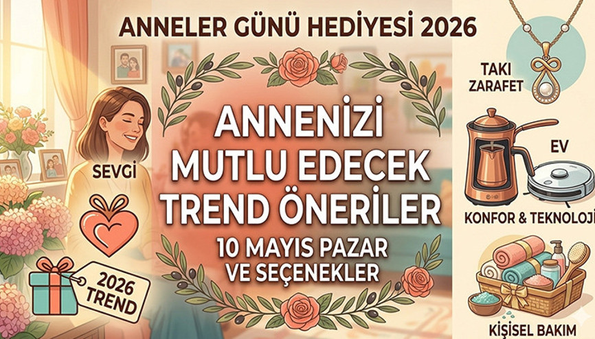 ANNELER GÜNÜ HEDİYE ÖNERİLERİ VE SEÇENEKLER 2026 || Anneler Günü hediyesi ne alınır Annenizi Mutlu Edecek Trend Öneriler