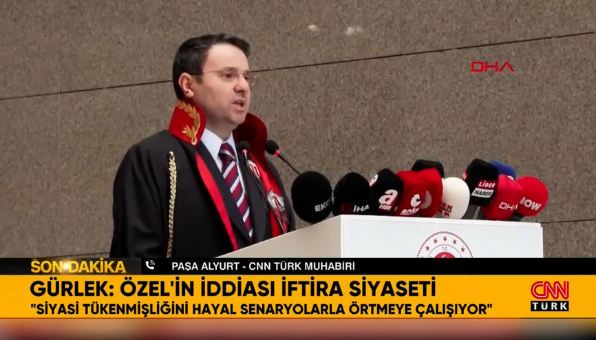 Bakan Gürleke yönelik sözleri nedeniyle Özgür Özel hakkında soruşturma başlatıldı
