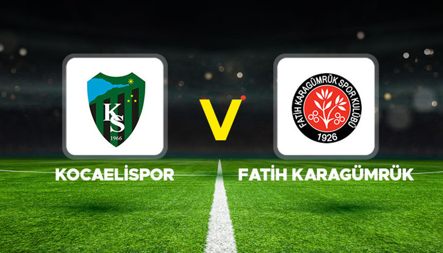 Kocaelispor - Fatih Karagümrük maçı ne zaman, saat kaçta, hangi kanalda Süper Lig Kocaelispor - Fatih Karagümrük muhtemel 11ler Kocaelispor - Fatih Karagümrük maçı ne zaman, saat kaçta, hangi kanalda Süper Lig Kocaelispor - Fatih Karagümrük muhtemel 11ler