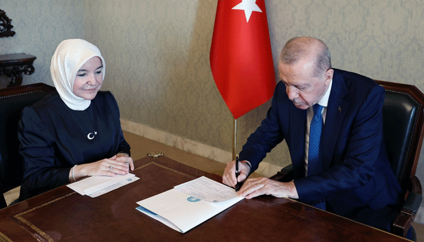 Cumhurbaşkanı Erdoğan, Darülacezeye kurban bağışı yaptı