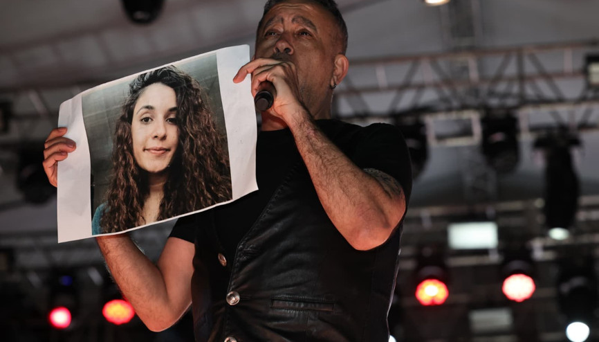 Haluk Levent, Tunceli konserinde Gülistan Doku’yu unutmadı