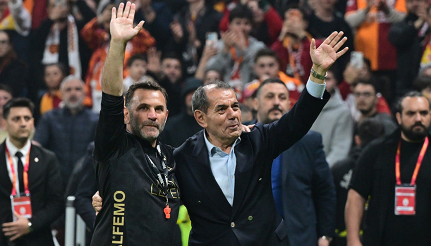 Dursun Özbek ve Okan Buruk, dipteki Galatasarayı rekorlarla zirveye taşıdı