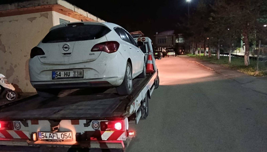 Otoyolda ters yöne giren otomobilin sürücüsüne ceza Otoyolda ters yöne giren otomobilin sürücüsüne ceza