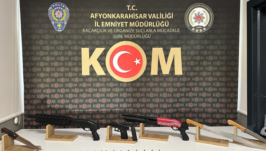 Afyonkarahisar Emniyetinden art arda başarılı operasyonlar