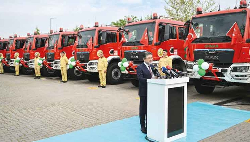 En güçlü yangın filosu göreve hazır