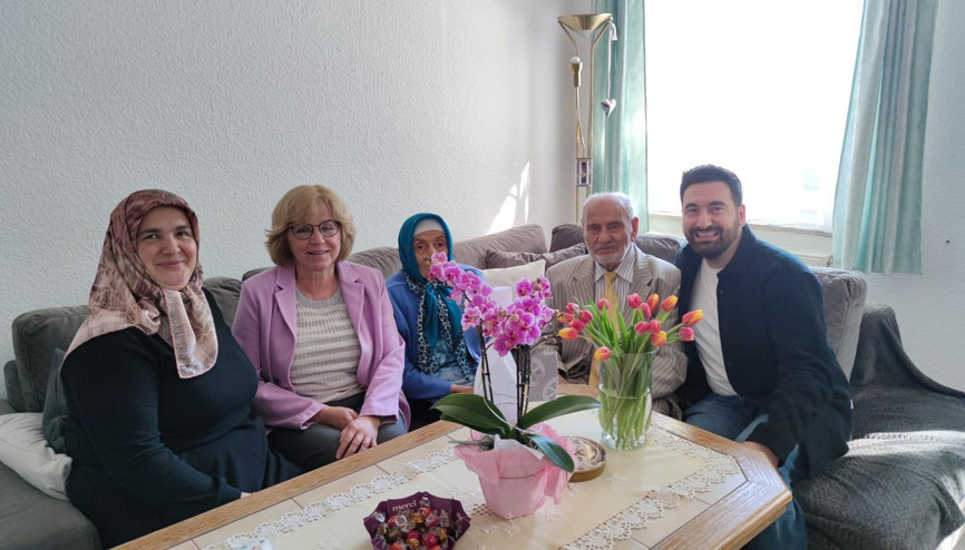 Gurbette geçen bir ömre saygı: Osnabrück Belediye Başkanı’ndan Ramazan Çığır’a anlamlı doğum günü ziyareti