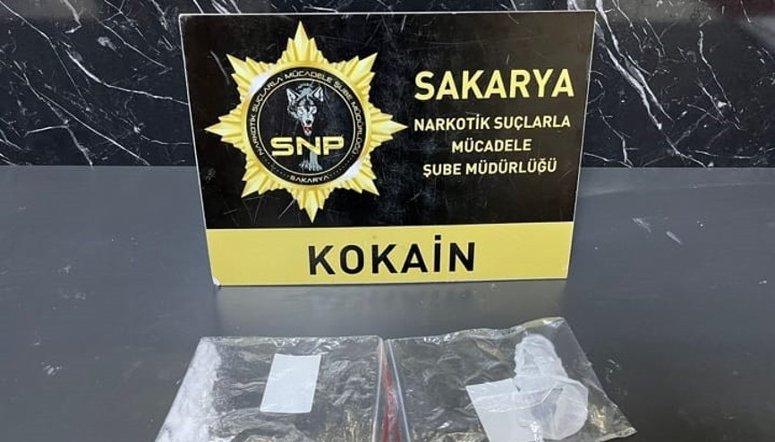Sakarya’da uyuşturucu operasyonu: 1 tutuklama