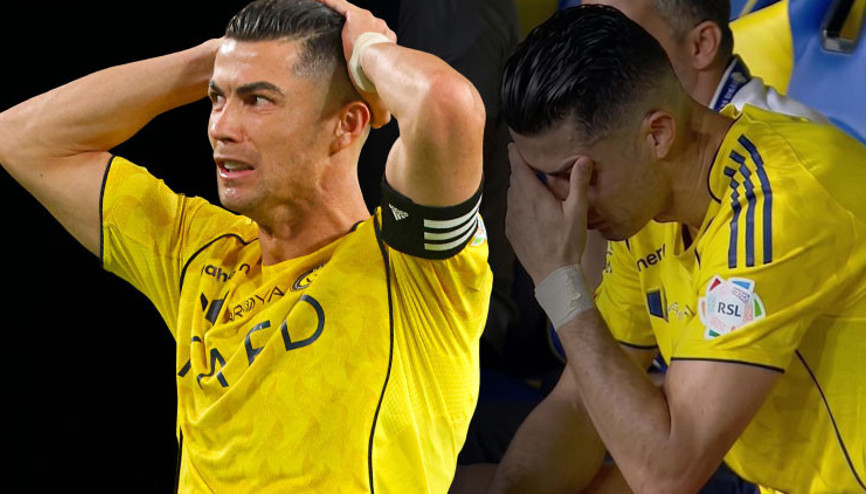 Al Nassr, şampiyonluğu 90+8de tepti: Ronaldo çöktü kaldı