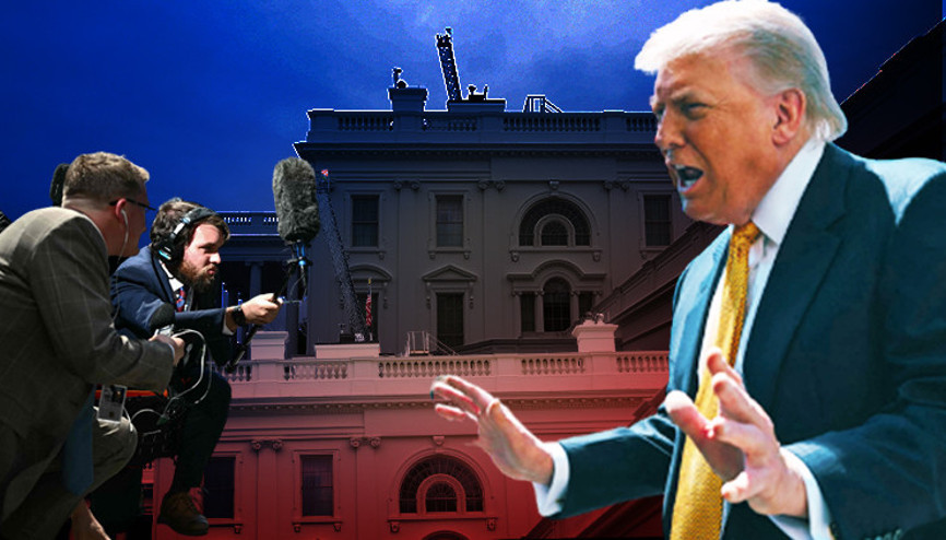 Muhabirin sorusu Trumpı çileden çıkardı: Hakaretler peş peşe geldi