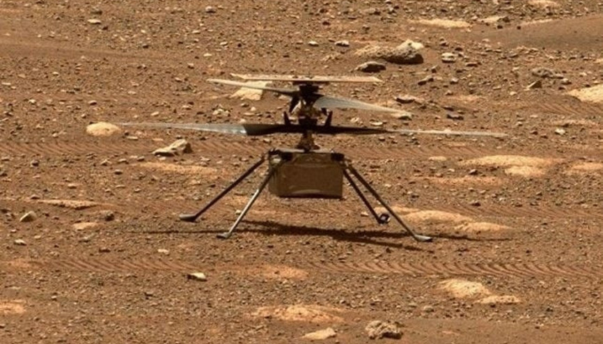 NASA’nın Mars helikopteri ses sınırını aştı NASA’nın Mars helikopteri ses sınırını aştı