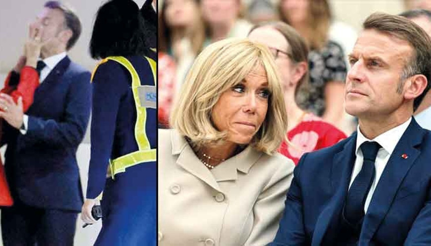 Tokadın sebebi çapkınlık... Macron’un İranlı oyuncuyla mesajları ortaya çıktı