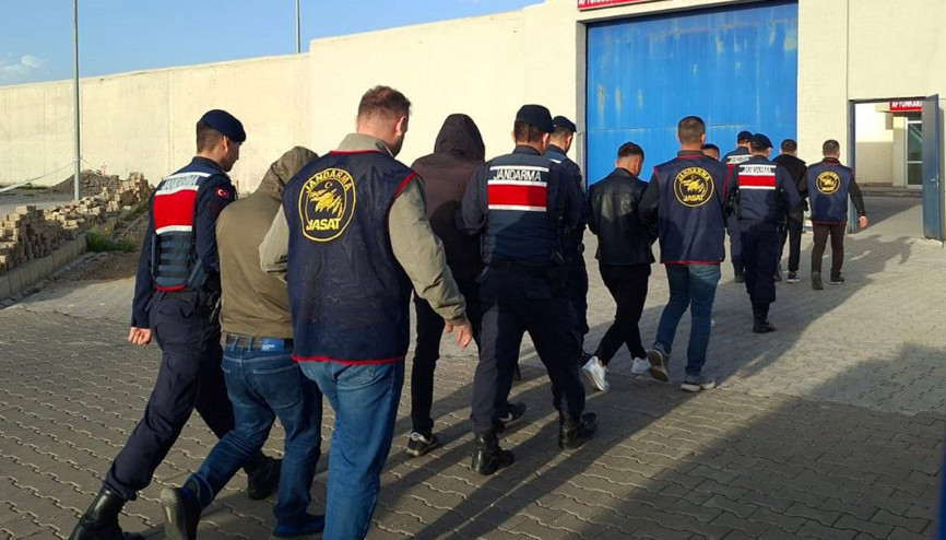 Faili meçhul hırsızlık olaylarına 5 tutuklama