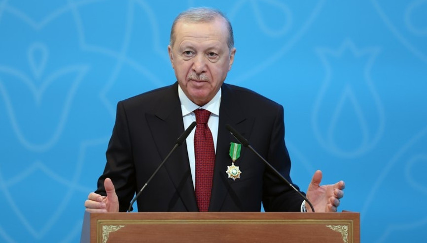 Cumhurbaşkanı Erdoğan: Kazakistanla ticaret hedefimiz 15 milyar dolar