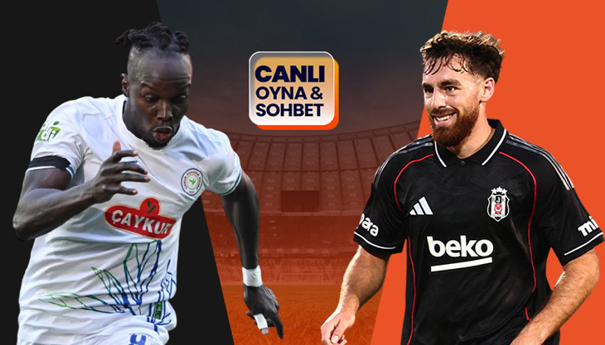 Beşiktaş sezonu Rizespor deplasmanında kapatıyor Maçın heyecanı canlı sohbet ile Mislide