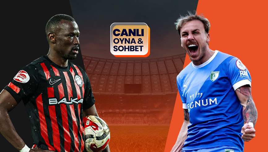 Bodrum FK ile Çorum FK final için sahada Maçın heyecanı canlı sohbet ile Mislide