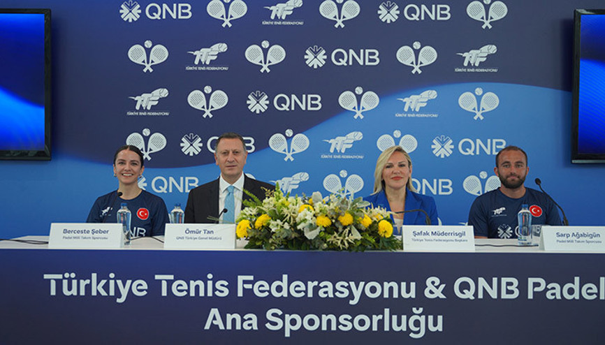 QNB Türkiye ve Türkiye Tenis Federasyonu’ndan iş birliği