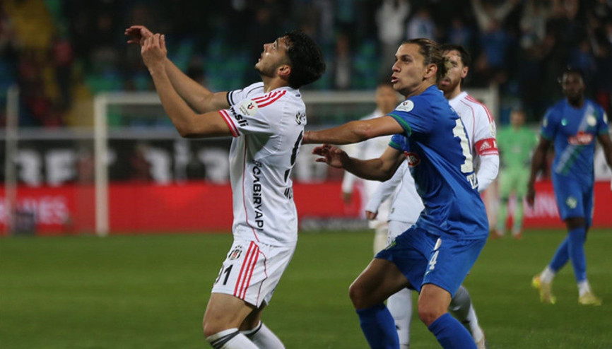 Çaykur Rizespor 2-2 Beşiktaş (Süper Lig maçı özeti)