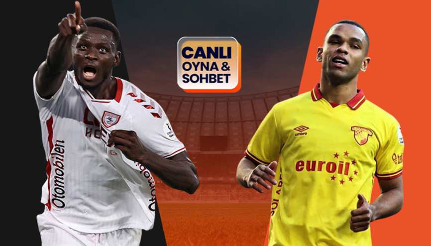 Ligin son maçında Samsunspor, Göztepeyi ağırlıyor Maçın heyecanı canlı sohbet ile Mislide