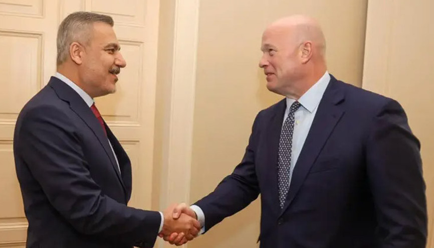 Dışişleri Bakanı Hakan Fidan ABDnin NATO nezdinde Daimi Temsilcisi Whitaker ile görüştü