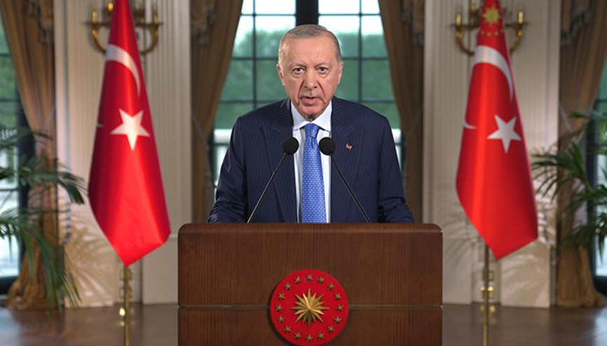 Cumhurbaşkanı Erdoğan: Türk Günü Yürüyüşü, Türk milletinin vakarının ve özgüveninin yansımalarından biridir