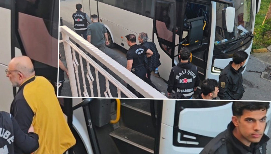 İstanbul Büyükşehir Belediyesine ihale operasyonu... Şüpheliler sağlık kontrolünden geçirildi