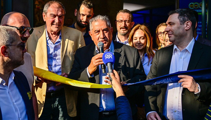 Aziz Yıldırımın seçim ofisi açıldı, Mahmut Usludan açıklama