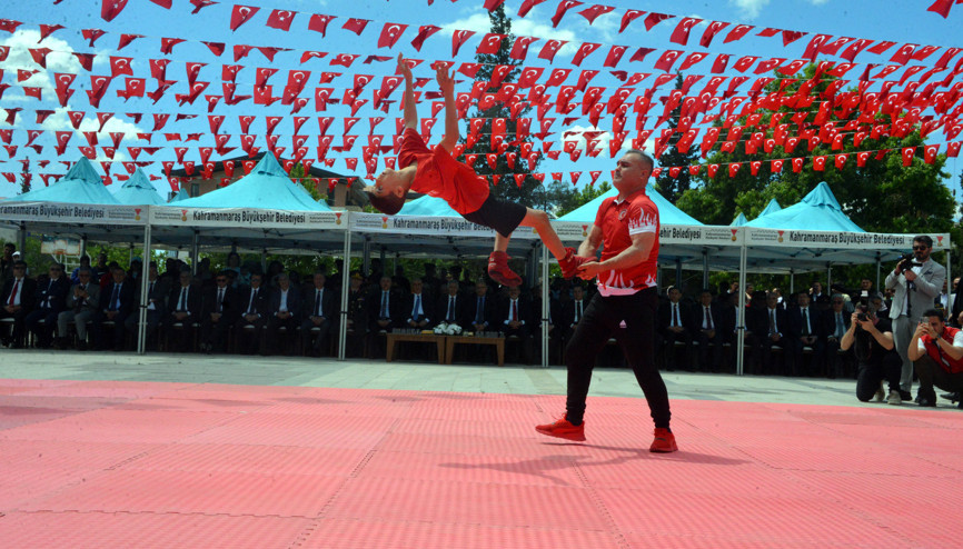 Kahramanmaraş’ta, 19 Mayıs kutlandı