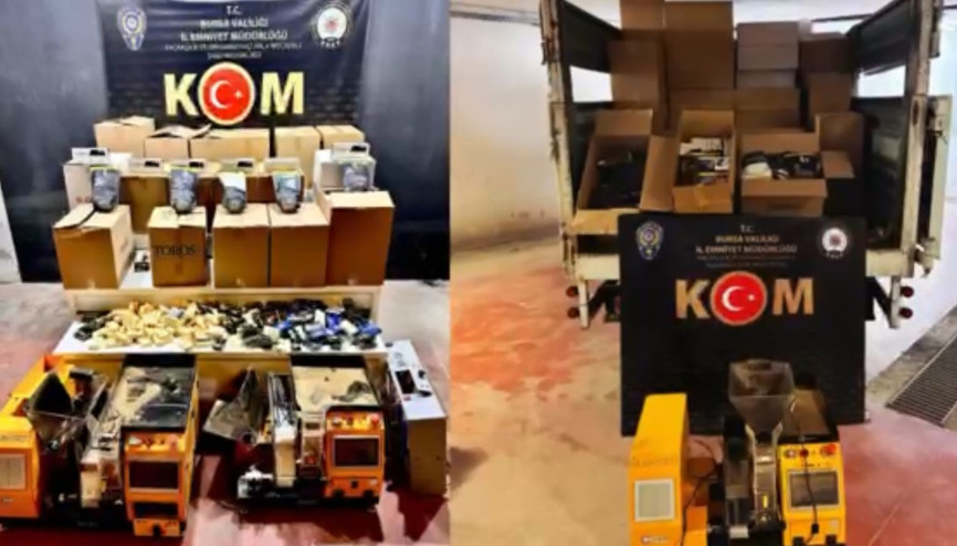 Bursada kaçak tütün operasyonu