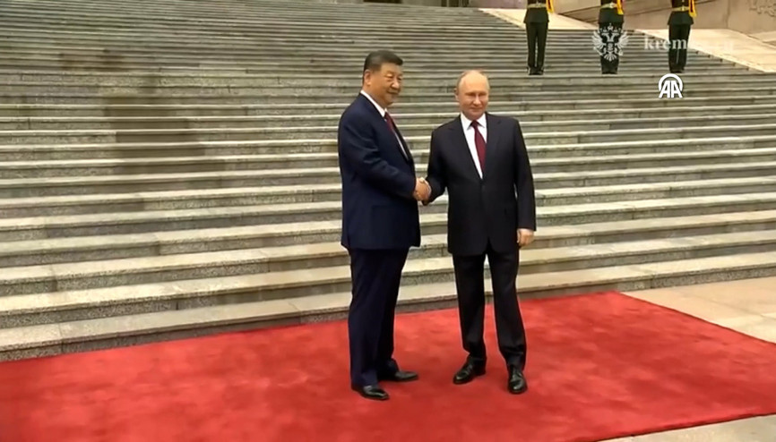 Rusya Devlet Başkanı Putin, Çinde