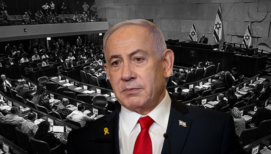 İsrail Parlamentosunda ilk erken seçim oylaması sonuçlandı: Netanyahuya soğuk duş