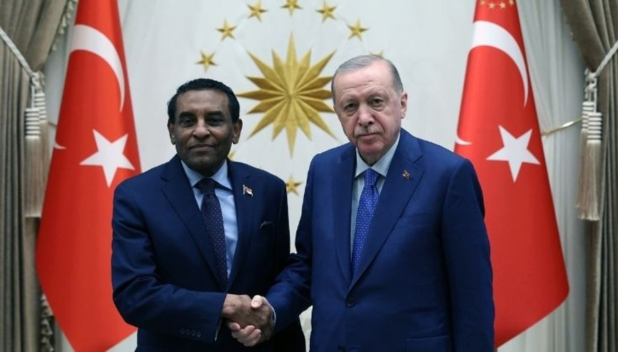 Cumhurbaşkanı Erdoğan, Sudan Başbakanı İdrisi kabul etti