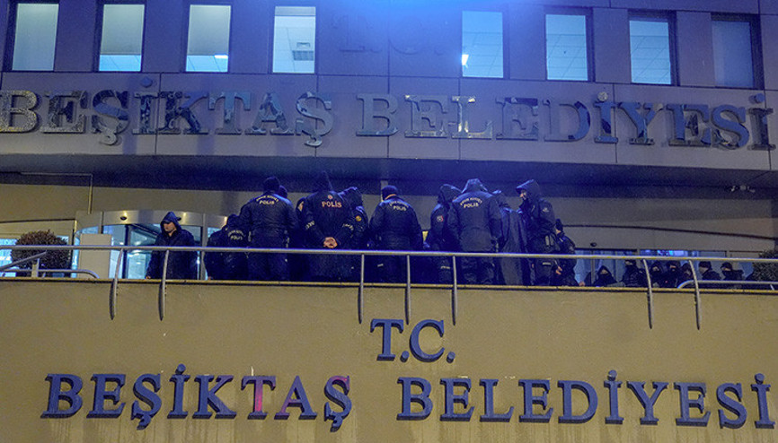 Beşiktaş Belediyesine yönelik soruşturmada 2 zanlıya tutuklama talebi