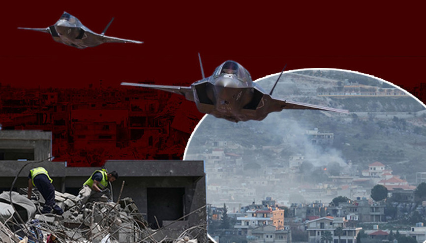 İsrail Lübnana hava akını başlattı: Güney bölgelerine ağır bombardıman İsrail Lübnana hava akını başlattı: Güney bölgelerine ağır bombardıman