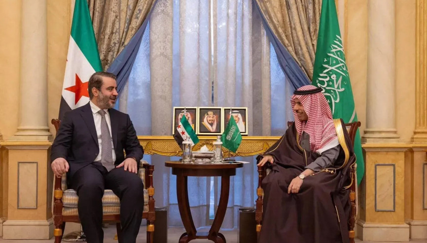 Suriye Dışişleri Bakanı Şeybani, Suudi Arabistanlı mevkidaşı Bin Ferhan ile bölgesel konuları görüştü