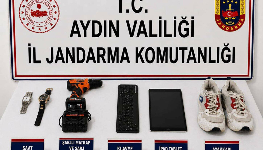 Komşusunun evini soyan şüpheli yakalandı