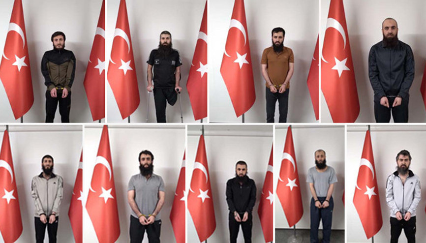 MİTten Suriyede operasyon: Kırmızı bülten ile aranan 10 DEAŞ’lı yakalandı