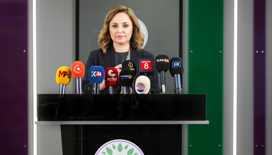 DEM Parti Sözcüsü Ayşegül Doğandan mutlak butlan açıklaması