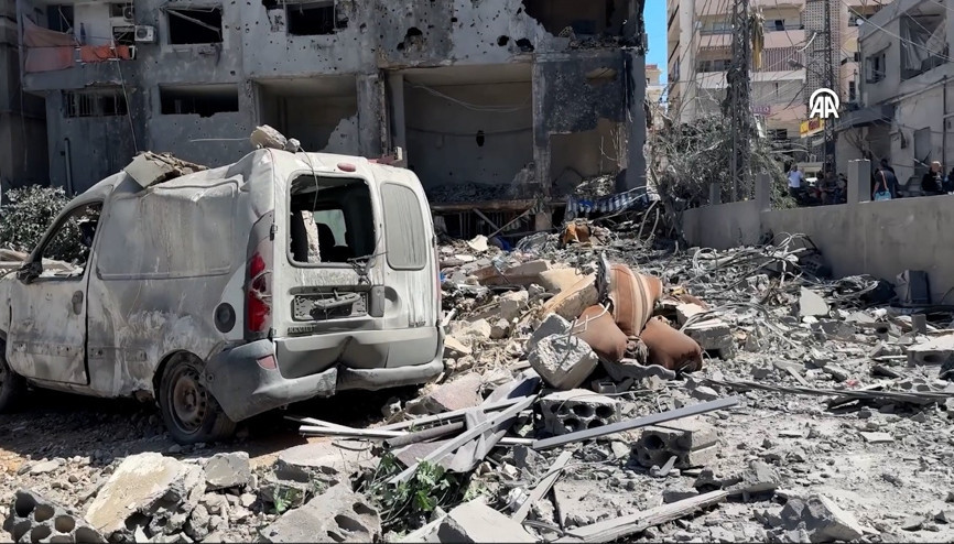 İsrail ordusu Lübnanın güneyindeki Sur kentine saldırı düzenledi
