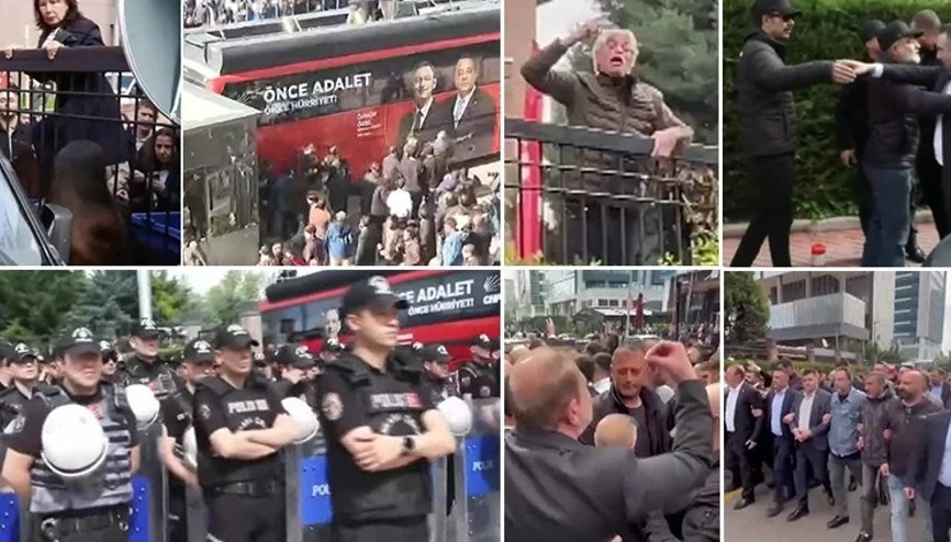 CHP Genel Merkezi önündeki olaylara soruşturma