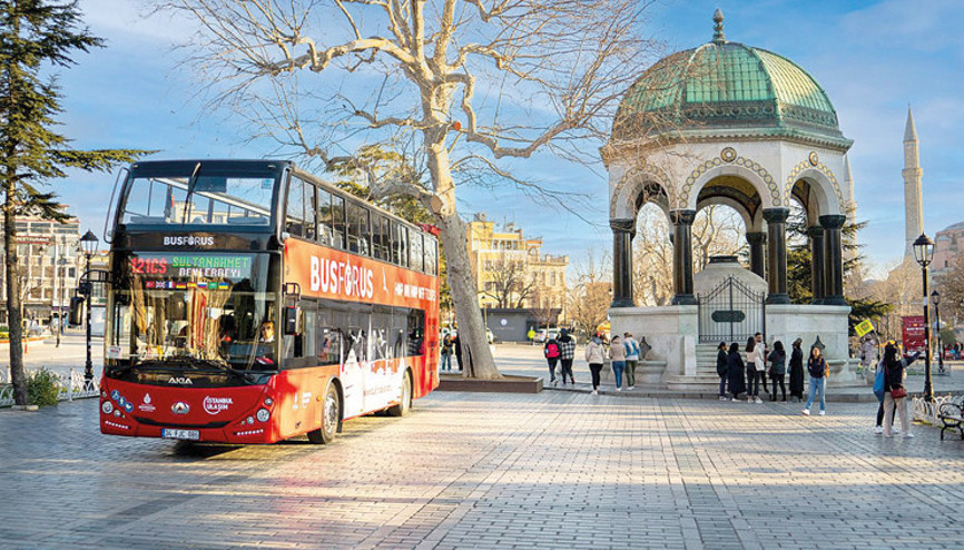 Hop on hop off… Turistik İstanbul rotası