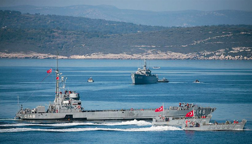 Polonya Deniz Kuvvetleri Komutanı Ziemianskiden Deniz Kuvvetleri Karargahına ziyaret