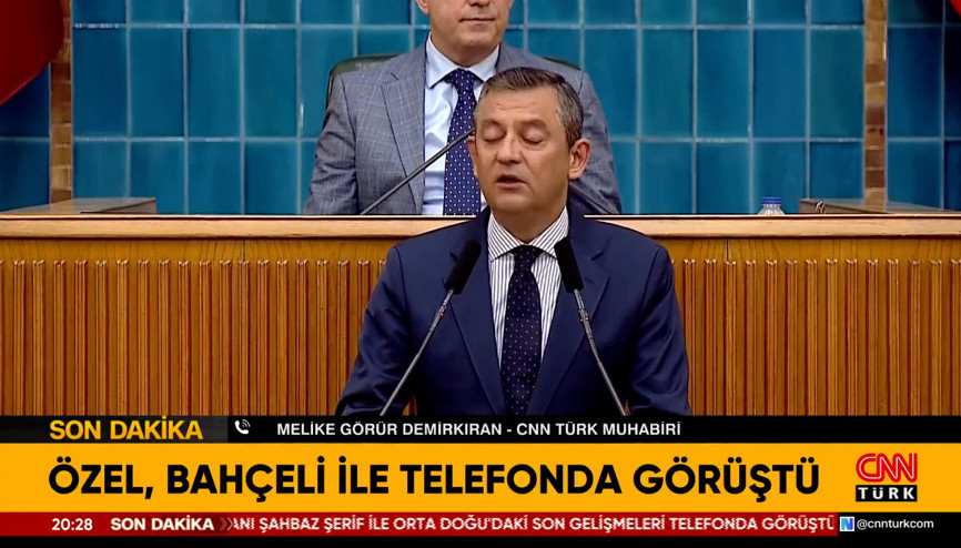 Özel, Bahçeli ile telefonda görüştü