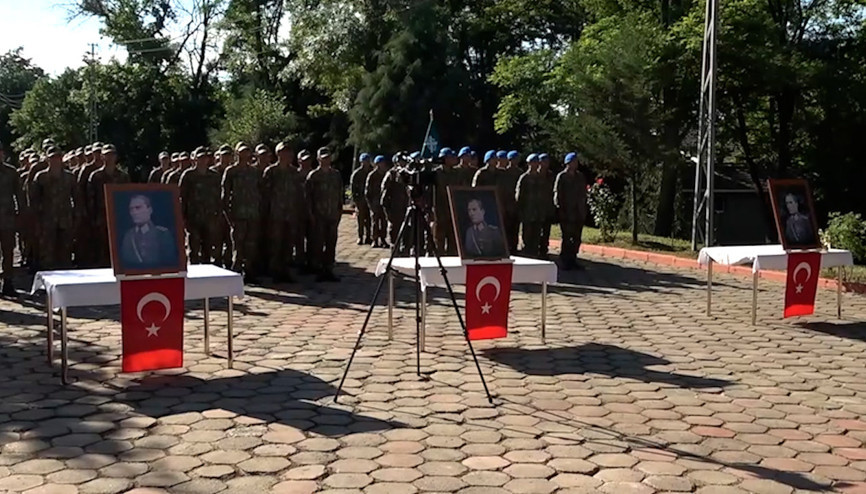Cumhurbaşkanı Erdoğan, Arda Hudut Bölük Merkezi’ndeki Mehmetçikle telefon bağlantısıyla bayramlaştı