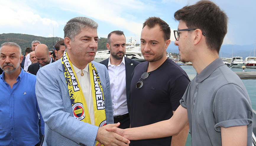 Hakan Safi, Fethiyede taraftarlarla buluştu