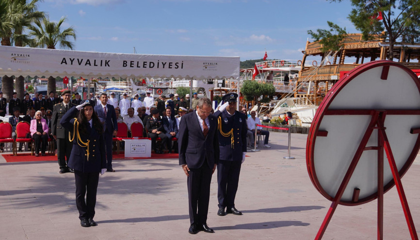 Ayvalıkta ilk kurşunun 107nci yıl dönümü kutlandı