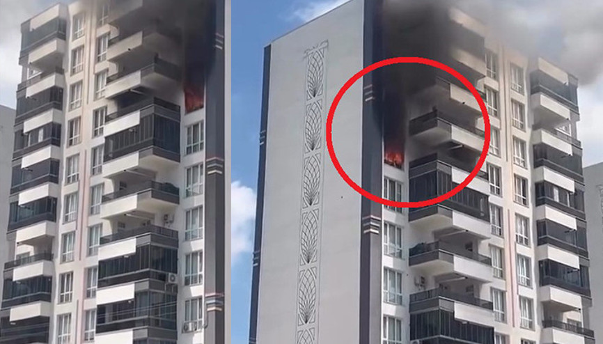 Diyarbakırda yangın: 1i bebek 2 çocuk kurtarıldı