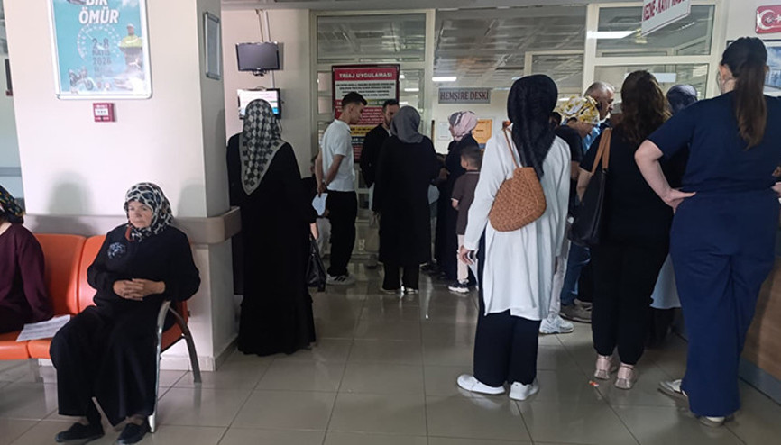 Aynı mahalledeki 55 kişi mide bulantısı şikâyeti ile hastaneye başvurdu