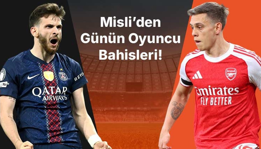 PSG’nin Devler Ligi golcüsü Kvaratskhelia Arsenal’de en büyük şut tehditi Trossard… İşte Misli’den günün oyuncu bahisleri PSG’nin Devler Ligi golcüsü Kvaratskhelia Arsenal’de en büyük şut tehditi Trossard… İşte Misli’den günün oyuncu bahisleri